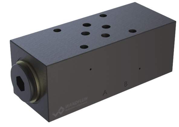 Clapet anti-retour piloté modulaire